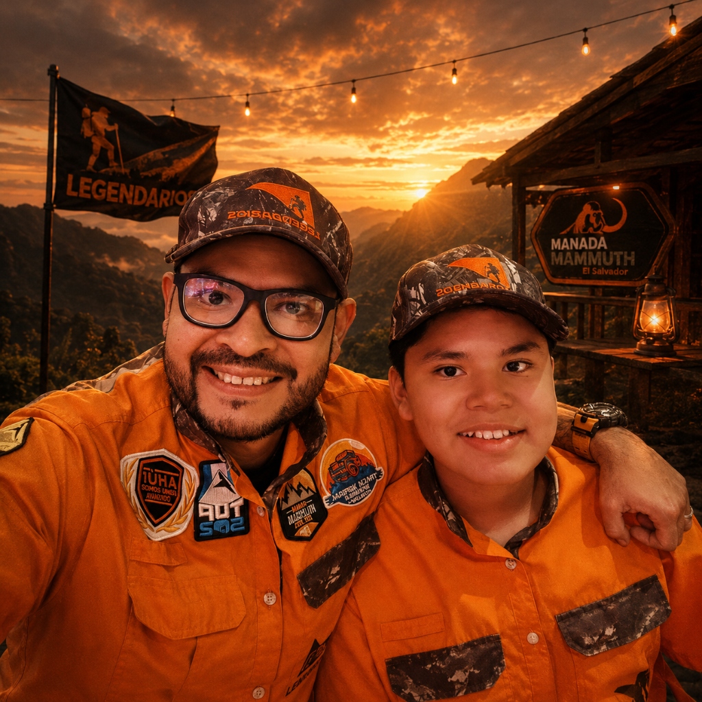 Esteban y Max Vallecillos – Fundadores de la Manada Mammuth El Salvador